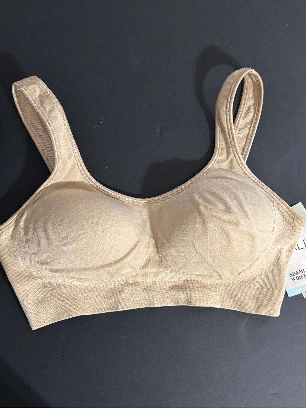 Bali Seamless Wireless Comfort Bra - Tan